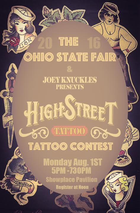 2016 Ohio’s Best Tattoo Competition at the Ohio State Fair